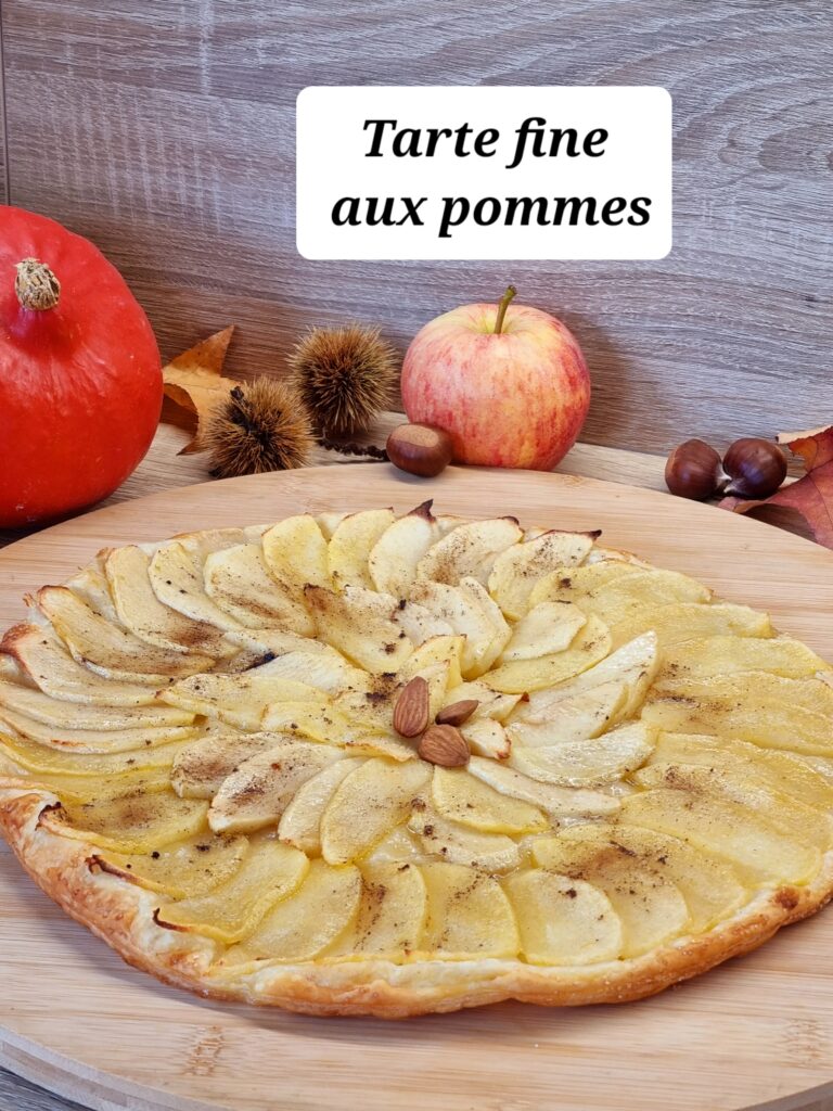 Tarte fine aux pommes